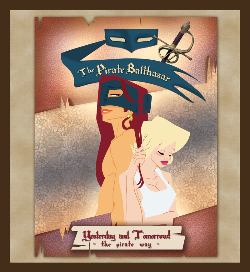 The Pirate Balthasar - cartoon comics, free online comic, comics, read comics online, funny comics